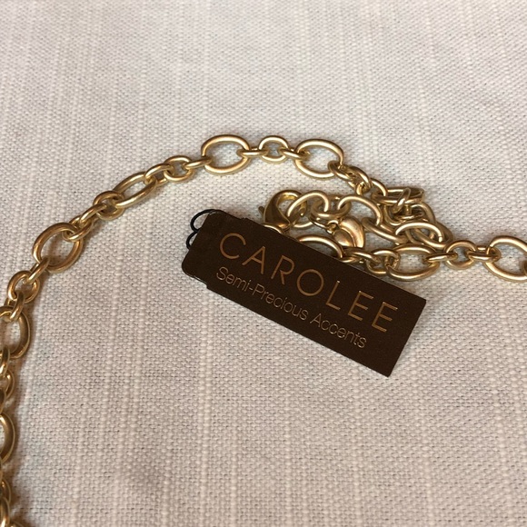 Carolee Semi-Precious Accents Blue Necklace - Picture 13 of 16